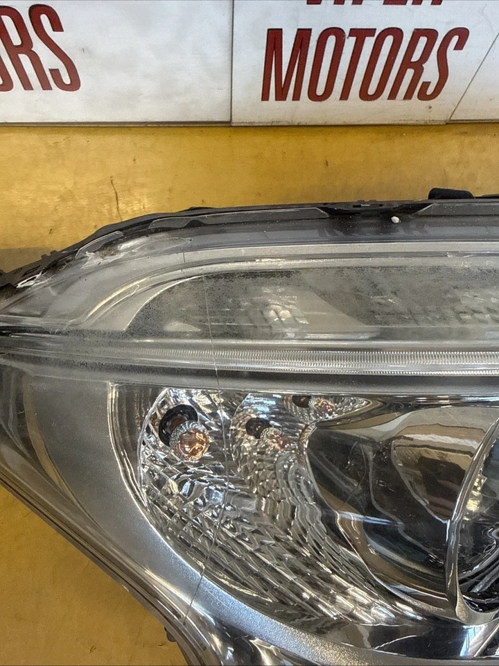 Peugeot 208 MK1 Headlight Drivers Offside Front LED Chrome 2012-2019 FY62 A - Image 3 of 4