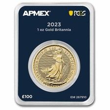 2023 GB 1 oz Gold Britannia MintDirect® Premier + PCGS FS® (King) 4575.00 per troy oz