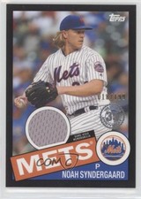 2020 Topps 1985 Baseball Relics Series 2 Black 18/199 Noah Syndergaard mr0