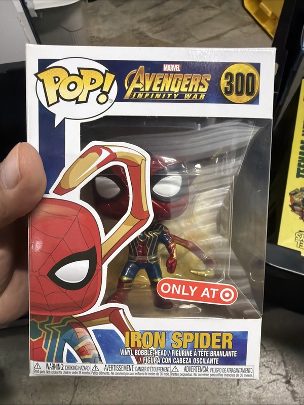 Funko Pop Marvel Avengers Infinity War Iron Spider 300 Target Exclusive