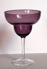 Amethyst Large 14 Ounce Margarita Glasses Set Of 6 Excellent Condition — photo 5