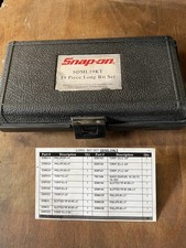 Snap On 19 Piece Long Bit Kit No SDML19KT Complete Hardly Used
