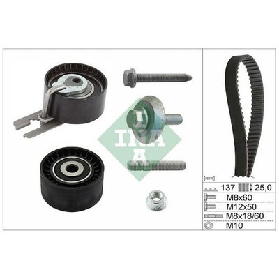Zahnriemensatz für Peugeot 308 1 4A CC 4B SW 4E 407 6D 6E 5008 0U | 24311255
