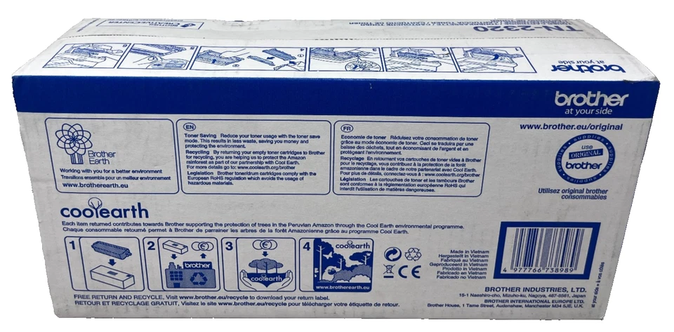 BROTHER TN-2320 TONER ORIGINALE DCP-L2560DW MFC-L2700DW / MFC-L2740DW [A BOX] - Immagine 2 di 3