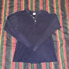 Vintage navy hanes longsleeve. Size L
