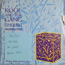 Kool & The Gang Cherish Celebration Vinyl Record 7" VG/G+ DE20 1985