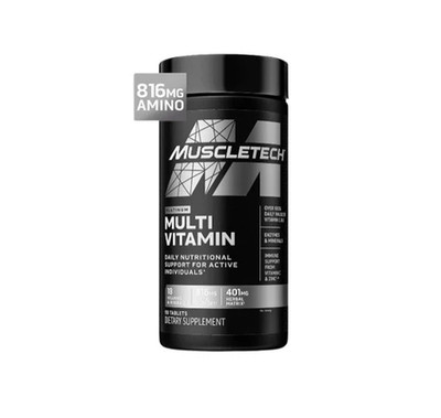 Muscletech Platinum Multivitamins for Men & Women - Multi-Vitamin Supplement for