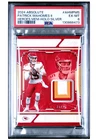 2024 ABSOLUTE PATRICK MAHOMES /25 HEROES PATCH HOLO SILVER #AHMPMS PSA 6