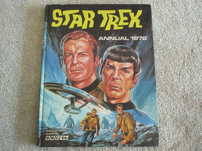 Star Trek Annual 1972 Unclipped & Inscription free VF