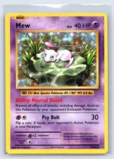 Mew Holo Holo Rare XY - Evolutions 53/108 NM on eBay