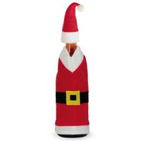 Origineller FlaschenüBerzug Rot-Weiß FüR Weihnachtsfeiern Und Mottopartys