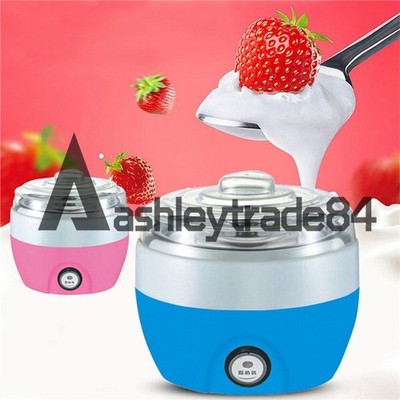 1PCS Electronic Auto Yogurt Maker Container Machine Stainless Steel   *cc