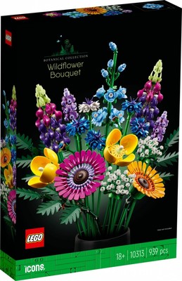 5702017416663 LEGO Icons Wildflower Bouquet (10313) LEGO