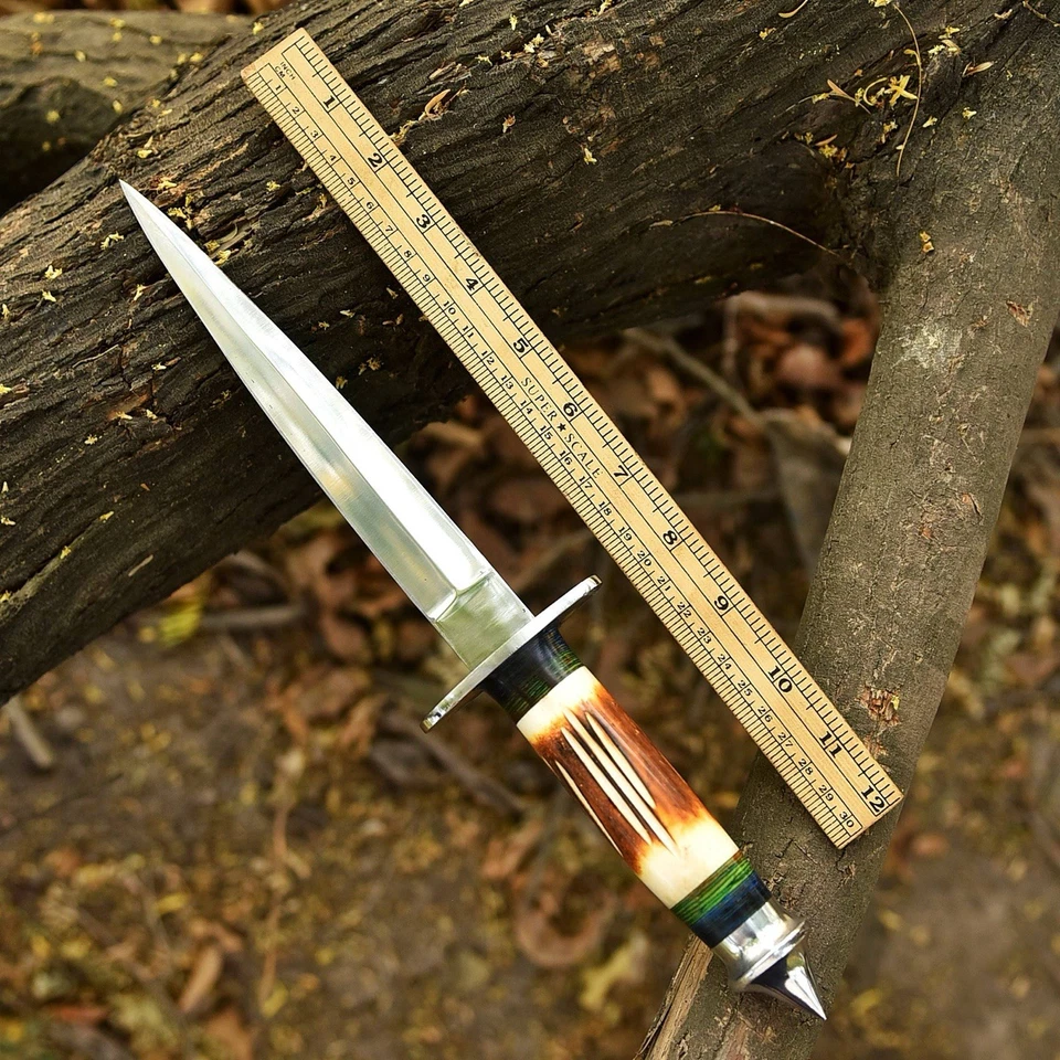 Fairbairn Sykes British Army knife Double Edge DaggerWWII England William Rodger - Image 2 of 4