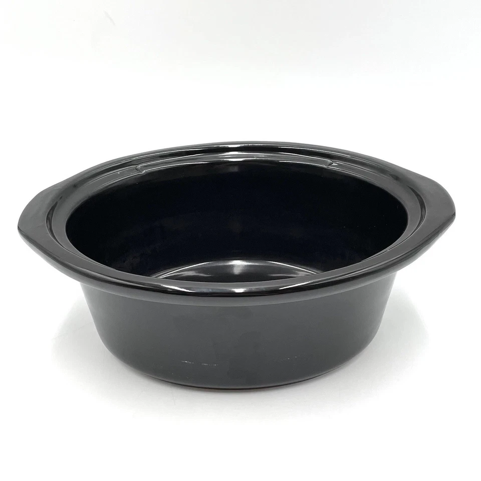 Olla de cocción lenta Crock Pot SCCPVP609-S tipo SC45 SOLO INSERTO DE OLLA DE CERÁMICA negra Foto 2 de 3