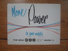 1962 The New Mga 1600 Mark Ii More Power To Your Safety Brochure