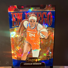 2025 Panini Select WNBA Aneesah Morrow En Fuego Prizm #4 RC 89/99