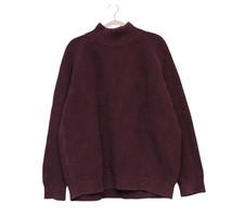 LL Bean Men's Sweater Size XL Chunky Knit Organic Cotton Preppy Casual Outdoor