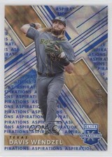 2019 Panini Elite Extra Edition Aspirations Blue 14/75 Davis Wendzel #41 03j5