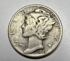 1945 10C Mercury Dime I71
