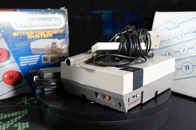 Official Nintendo Power Set Featuring Classic NES Console/Control deck -complete