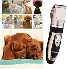 Pro Rechargeable Cordless Dog Cat Horse Grooming Clippers - Pet Hair Clippers