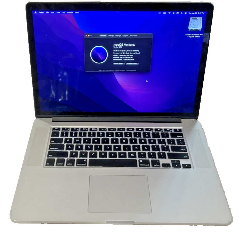 Ноутбуки Apple MacBook Pro 2015 года - огромный выбор по лучшим