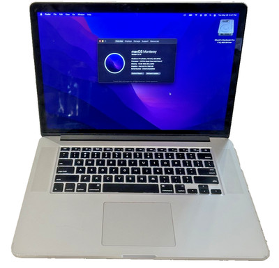 MacBook Pro 15  Retina (2015)  i7 16GB RAM 1TB SSD NEEDS NEW BATTERY & TRACK PAD