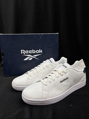 REEBOK Royal Complete CLN Herren EU 45 / UK 10,5 Sneaker Low Top Weiß Blau