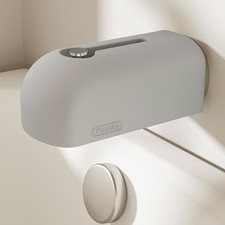 Bathtub Faucet Cover, Soft Silicone Bath Cover for Kids, Gray