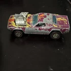 Hot Wheels Vintage Redline 1975 Rodger Dodger, Plum, Plastic Base Hong Kong U649
