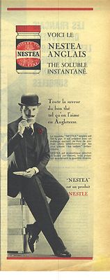REKLAME WERBUNG 1963 ESTEA ENGLISCH Instant Löslicher Tee