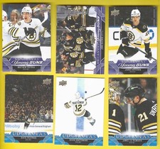 2023-24 Upper Deck UD Canvas Boston Bruins Team Set -12 w/extended series + RC's