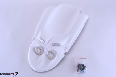 2000-2003 GSX-R 600/750/1000 Undertail Undertray Tail Tidy Fender White