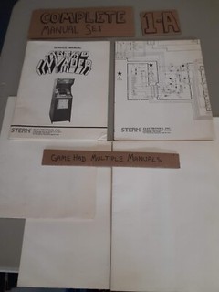 Original Arcade Manual: ASTRO INVADER - STERN - 1980- Free SHIPPING !