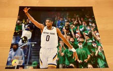 Blake Wesley Notre Dame San Antonio Spurs Autographed 8X10 Photo Beckett COA