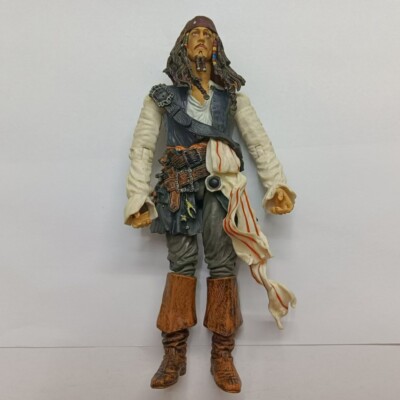Pirates Of The Caribbean  Jack Sparrow  Action Figure  old 6''