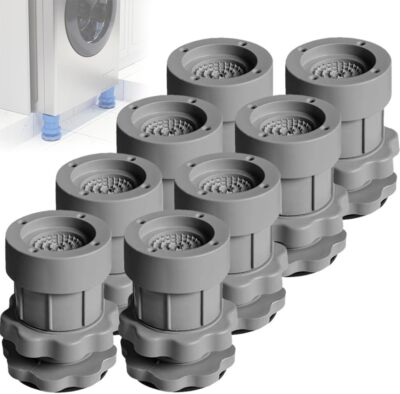 Universal Elevation Pad for Washing Machine Base, Anti Vibration Pad for Washing