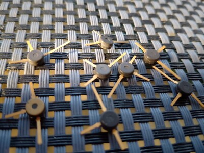 4x AF379 PNP Germanium RF Transistor 20V 20mA 100mW SOT119 NOS original       79