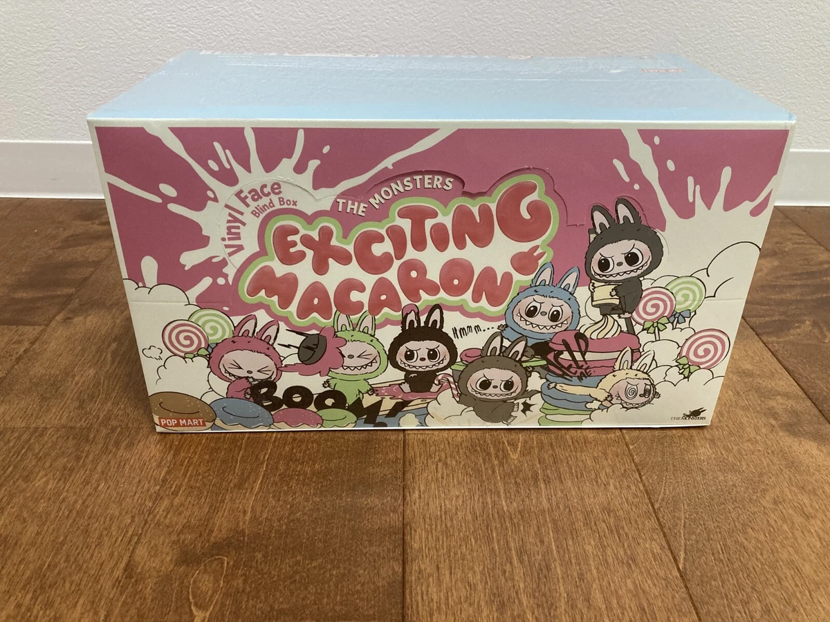POPMART LABUBU THE MONSTERS Exciting MACARON 6 Types set Box