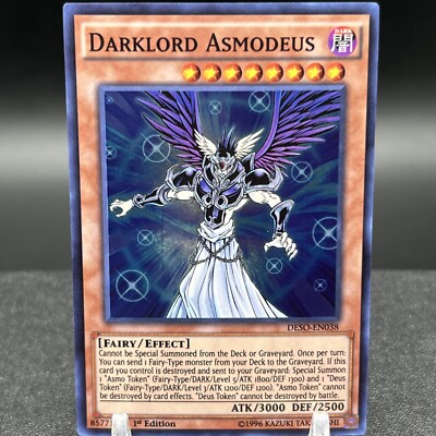 Darklord Asmodeus DESO-EN038 1st Edition Yugioh Card | eBay