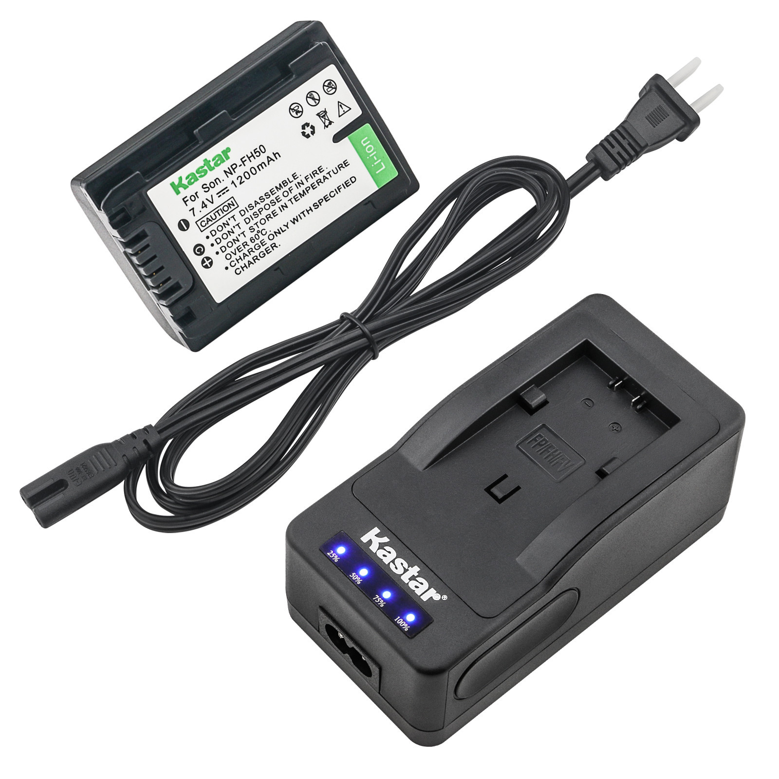 Camera Digital Charger Big Mike's BM Premium NP-FH50 Battery For