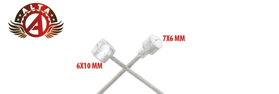 Cable de freno AltaLine 70"/75" para bicicleta/bicicleta, ¡varios colores! Foto 2 de 2