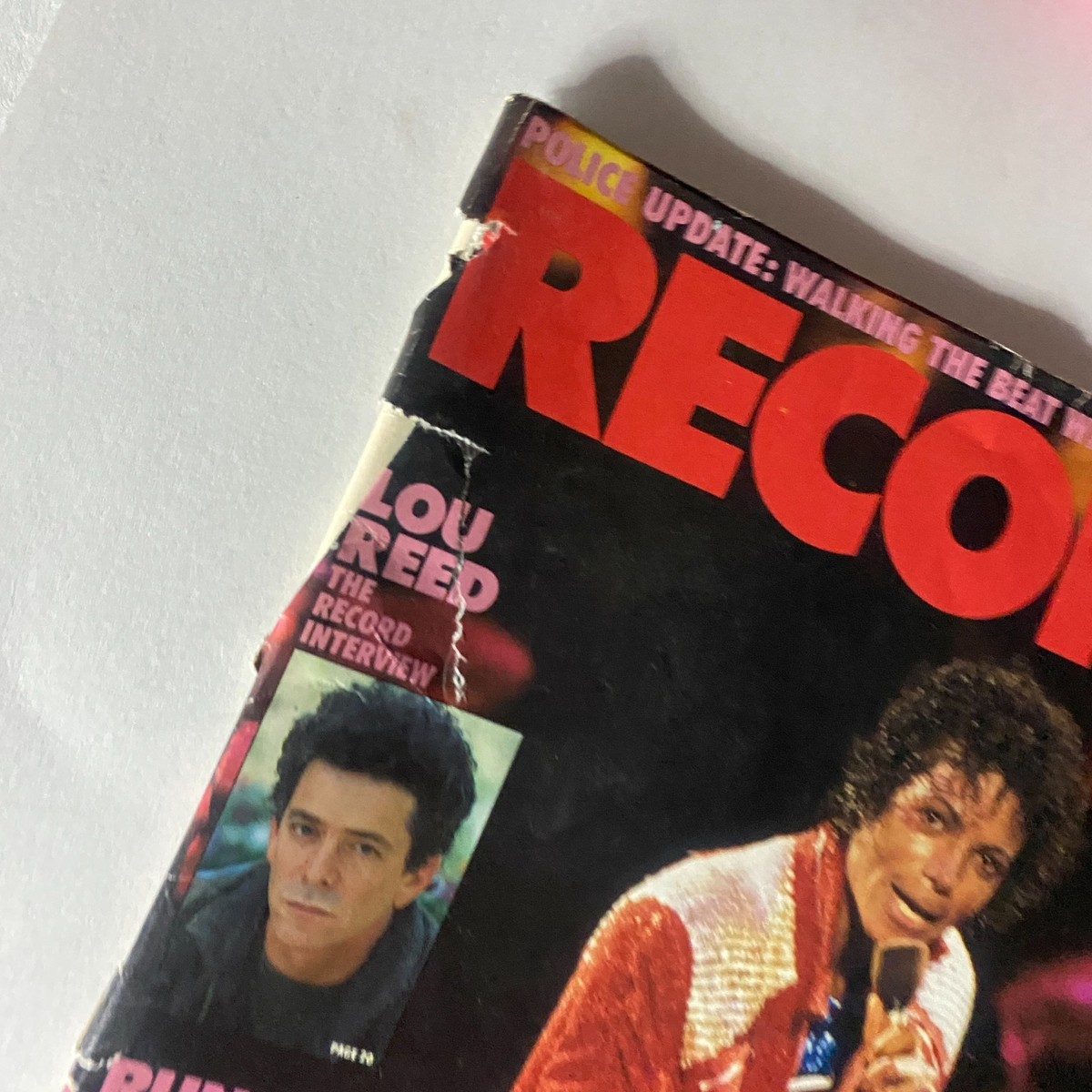 VTG Record Magazine October 1984 Vol 3 No. 12 Michael Jackson