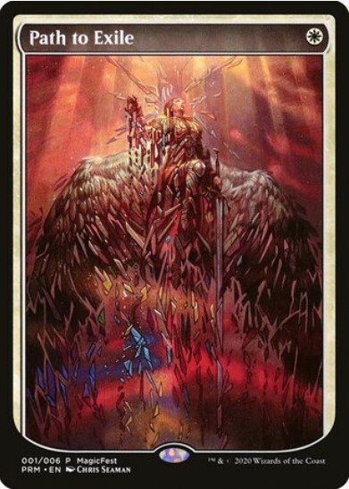 1 x Path to Exile - Full-Art - MagicFest - LP - Magic The