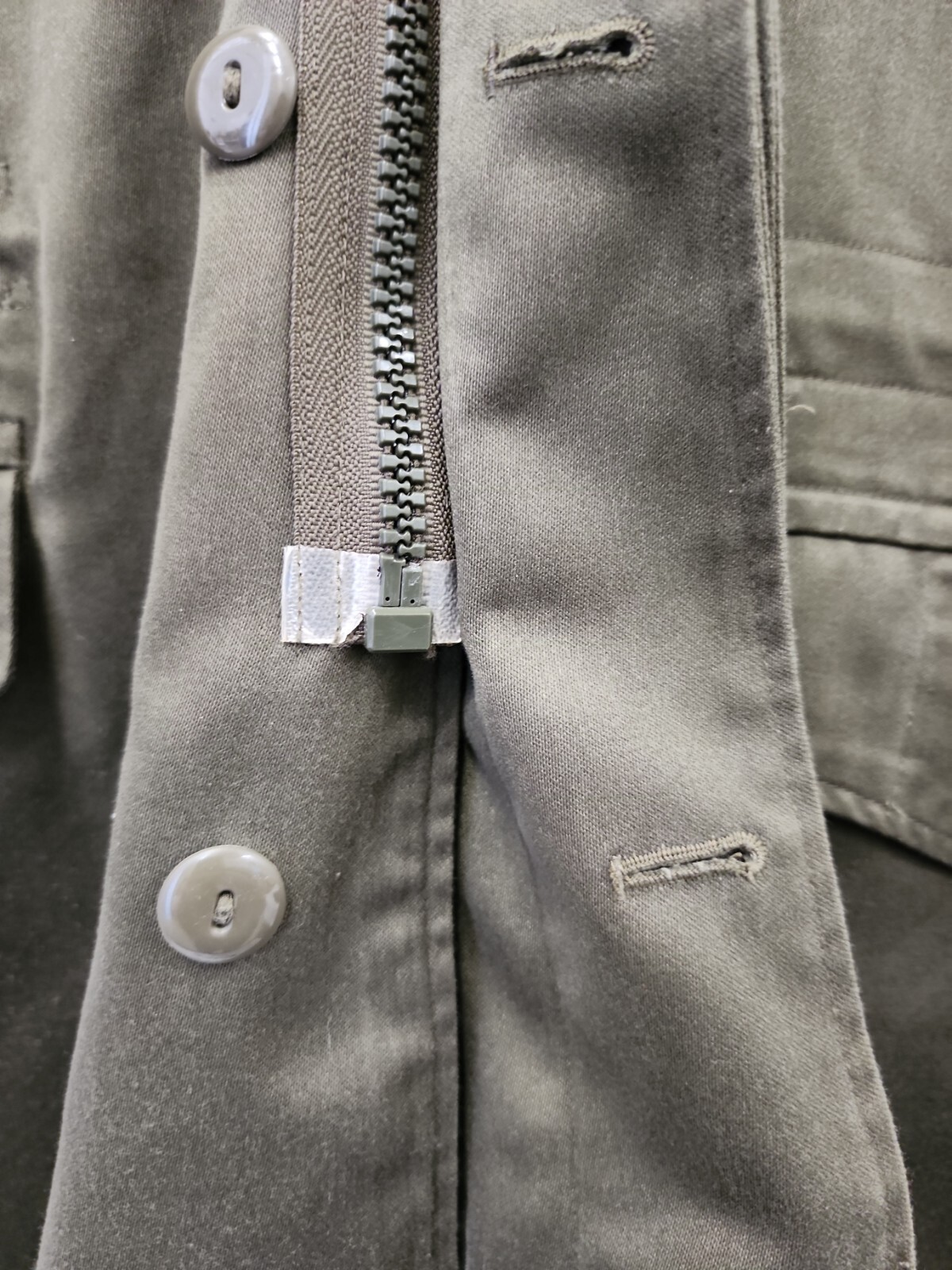 Genuine Austrian Military Jacket Heereseigentum 96 u w/ Zip Out Hood