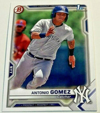 2021 Bowman Baseball #BP-82 Antonio Gomez 1st Prospect Card NY Yankees
