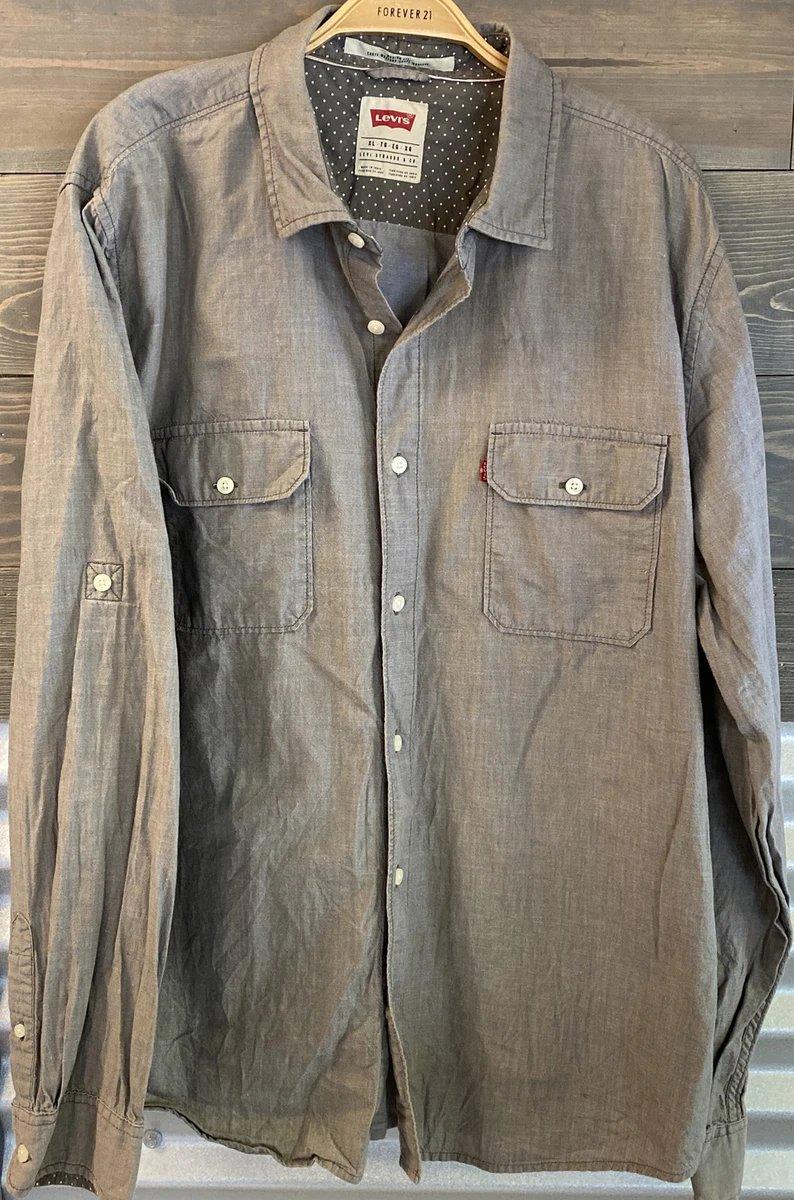 Levis hotsell grey shirt