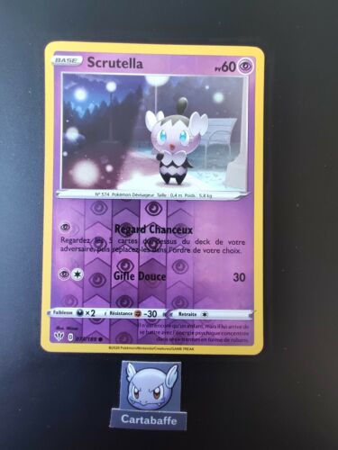 Carte Pokémon Scrutella 073/189 Reverse EB03 Ténèbres Embrasées - Photo 1/1