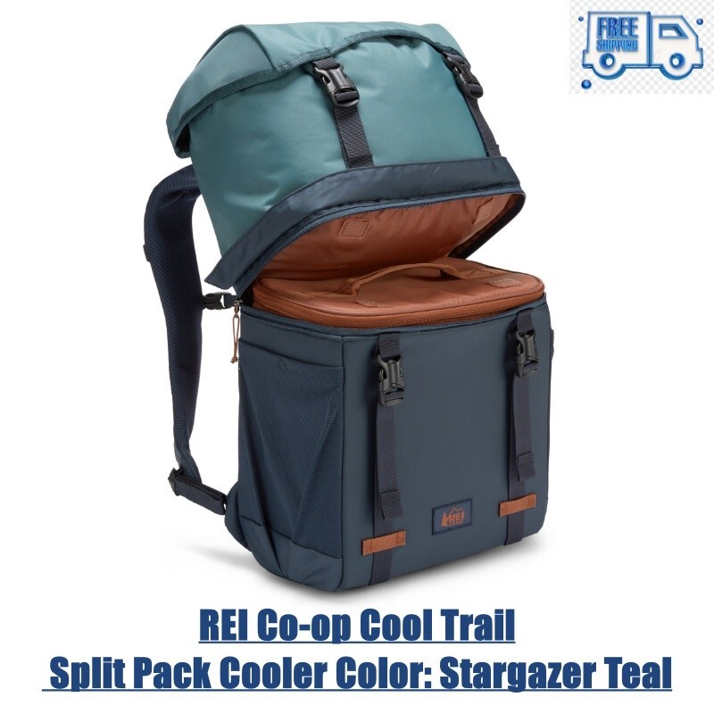 REI Co-op Cool Trail Split Pack Cooler Color: Stargazer Teal